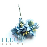 Цветы Лилии голубые, размер цветка 3,75 см, 5 шт / упаковка FD3031170 