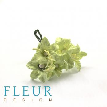 Мини- Лилии светло-зеленые , размер цветка 2,5 см, 5 шт/упаковка FD3113161
