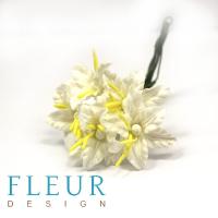 Мини-Лилии белые, размер цветка 2,5 см, 5 шт/упаковка FD3113015 