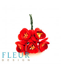Цветочки вишни Красные, размер цветка 2,5 см, 5 шт/упаковка FD3083101  