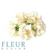 Цветы Гардении Айвори, размер цветка 4 см, на стебле, 5 шт/ упаковка FD3093107