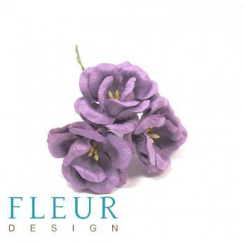 Цветы Магнолии фиолетовые, размер цветка 4 см, 3 шт/упаковка FD3133185