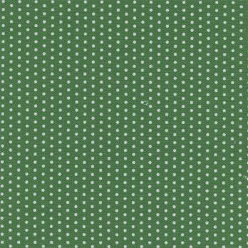 БС-23 Ткань кр.горох ярко-зеленый 50х55 см 100%хлопок PEPPY БАБУШКИН СУНДУЧОК 