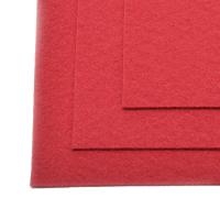 Фетр листовой жесткий IDEAL 1мм 20х30см 1 лист FLT-H1-607 т.красный