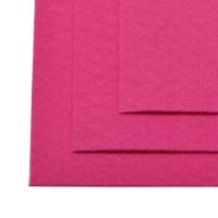 Фетр листовой жесткий IDEAL 1мм 20х30см 1 лист FLT-H1-609 ярк.розовый