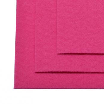 Фетр листовой жесткий IDEAL 1мм 20х30см 1 лист FLT-H1-609 ярк.розовый