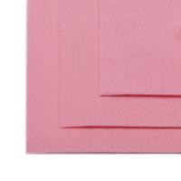 Фетр листовой жесткий IDEAL 1мм 20х30см 1 лист FLT-H1-613 светло-розовый