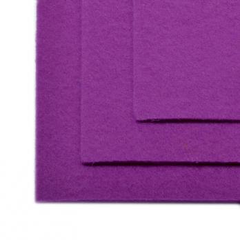 Фетр листовой жесткий IDEAL 1мм 20х30см 1 лист FLT-H1-620 фиолетовый