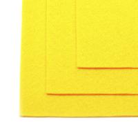 Фетр листовой жесткий IDEAL 1мм 20х30см 1 лист FLT-H1-643 желтый 