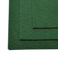 Фетр листовой жесткий IDEAL 1мм 20х30см 1 лист FLT-H1-667 т.зеленый