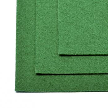 Фетр листовой жесткий IDEAL 1мм 20х30см 1 лист FLT-H1-672 зеленый