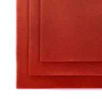 Фетр листовой полужесткий IDEAL 1мм 20х30см 1 лист FLT-HS1-004 красный