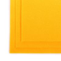 Фетр листовой полужесткий IDEAL 1мм 20х30см 1 лист FLT-HS1-121 желтый