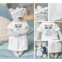 Мягкая игрушка «Домашняя медведица Лорен», набор для шитья, 18 × 22.5 × 2 см Арт3739953