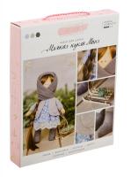 Интерьерная кукла «Маня», набор для шитья, 18.9 × 22.5 × 2.5 см Арт3299323