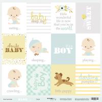 SM3400006 Лист бумаги 30*30 см Scrapmir Cards Smile Baby