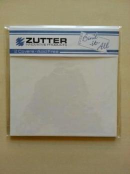 Обложки из чипборда Zutter 2шт 15,5*15,5см цв.  белый Арт.2751