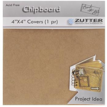 Обложки из чипборда Zutter 2шт 20*20см Арт.