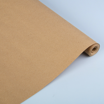 Бумага упаковочная крафт без печати, 70г/м2, 0,72х10м