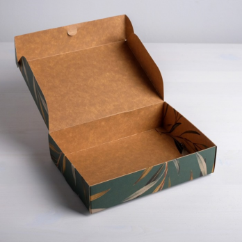 Коробка складная крафтовая Present, 21х15х5 см 4789096