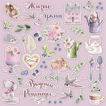 Набор высечек для скрапбукинга 49шт от Scrapmir Delicious Recipes SM2700014