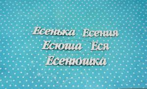 ИМ-Е-НДП-8Б Набор "Есения" (б) длина слов от 2,5 до 7,5 см