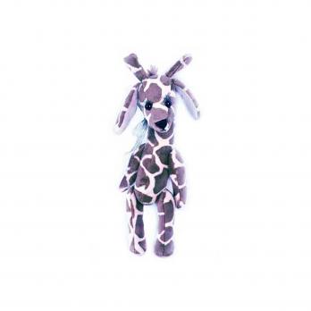 Н-р д/изготовления игрушки из меха Задумчивый жирафик 25 см MM-012