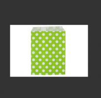 Бумажные пакеты для выпечки Горох зеленые, 10 шт  DA040212