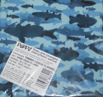 TIMBER LODGE FLANNEL AKQF-12624-43 LAKE   Ткань хлопок 50*55 см  для пэчворка  PEPPY  США