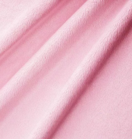 Ткань ПЛЮШ 48*48 см БЕЛЫЙ CUDDLE 3 baby pink