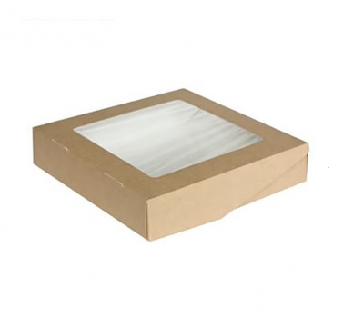 Упаковка Коробка с окном  ECO TABOX 1500 20 Х 20 Х 4 СМ