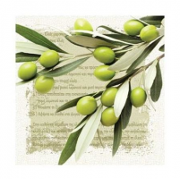 Салфетка бумажная для декупажа 33*33 см (3 слоя) Greek Olives  SDLX087500