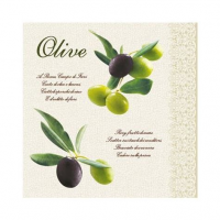 Салфетка бумажная для декупажа 33*33 см (3 слоя) Olive   SDLX038000